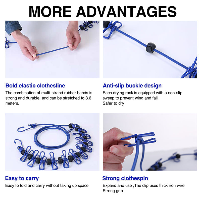 Kompaktowa i wszechstronna suszarka podróżna