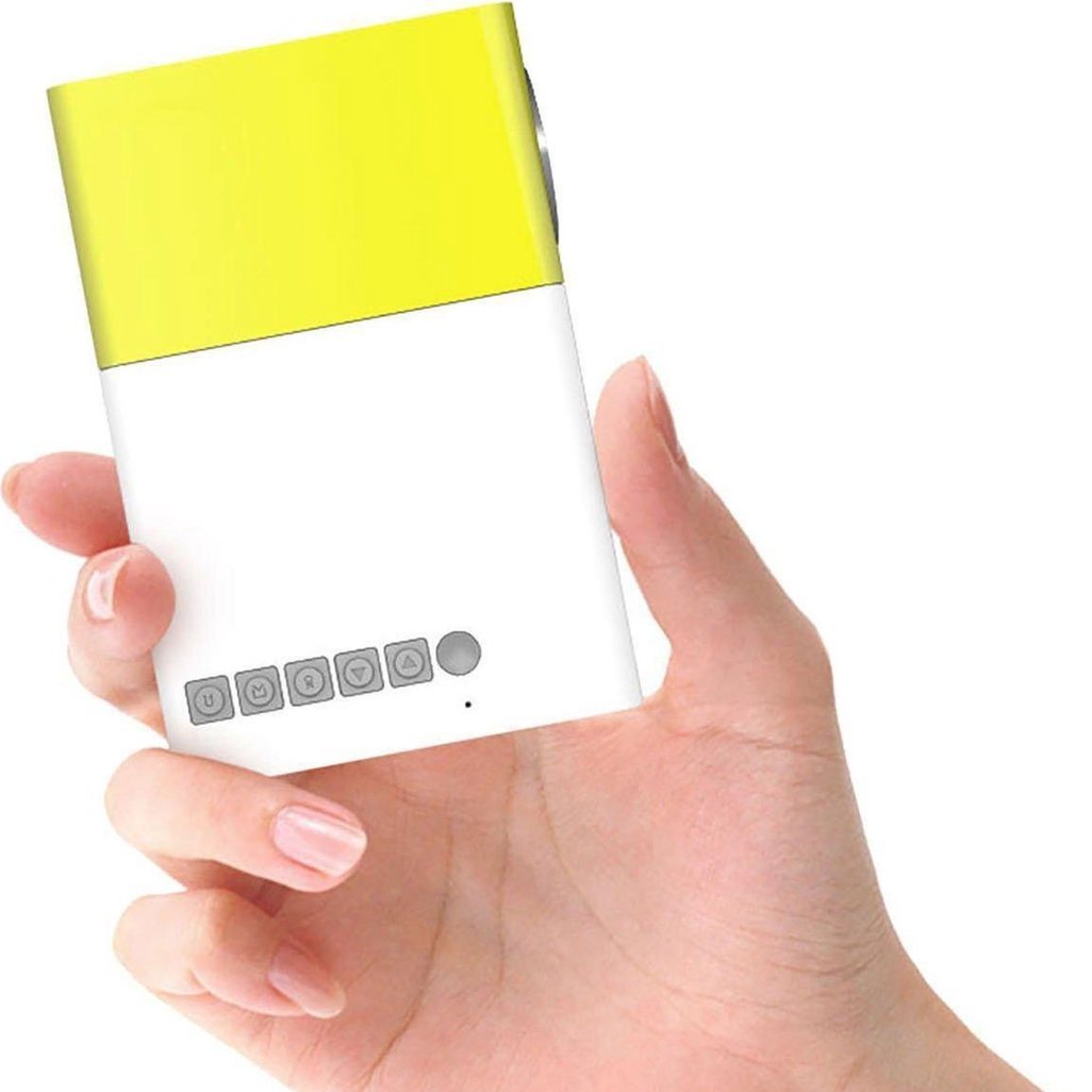 Przenośny projektor do domowego doświadczenia kinowego