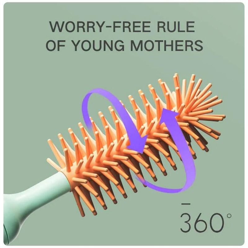 Silicone electric toothbrush