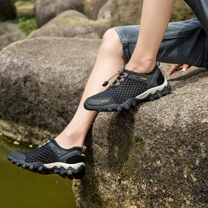 Orthopedische wandelschoenen met sneldrogende eigenschappen