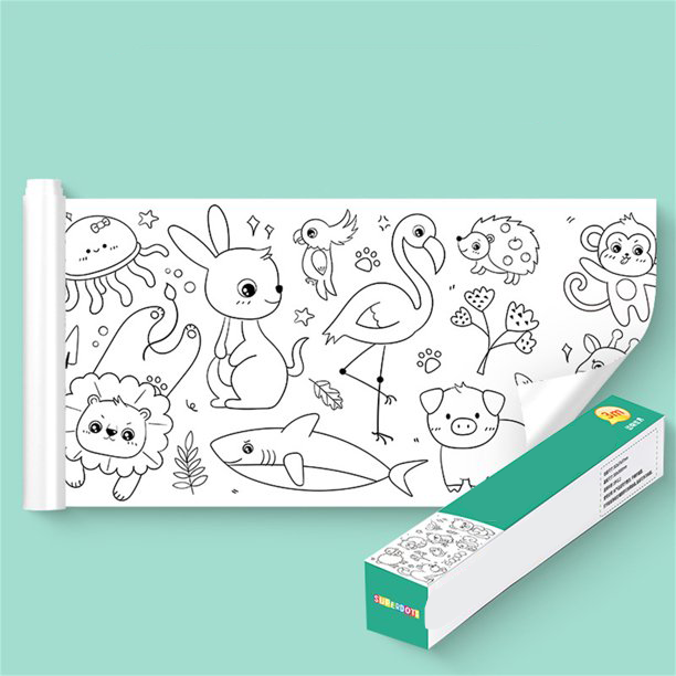 Drawing roll for kids: Unleash creativity without limits! 