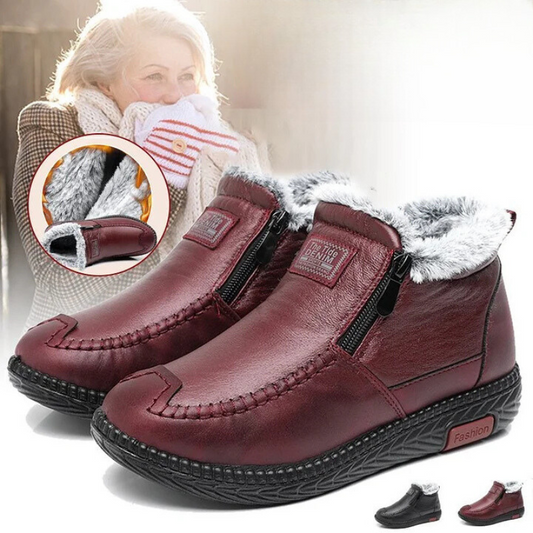 合成皮革のブーツ:一歩ごとの快適さと安全性