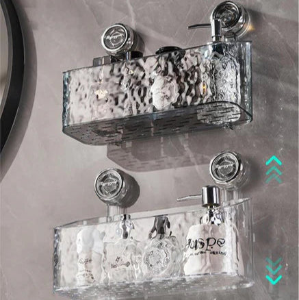 Käytännöllinen seinähylly ilman porausta kylpyhuoneeseen